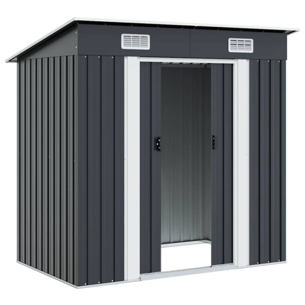 Garden Shed Anthracite Steel