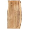 Table Top Solid Acacia Wood 118x(50-60)x2.5 cm