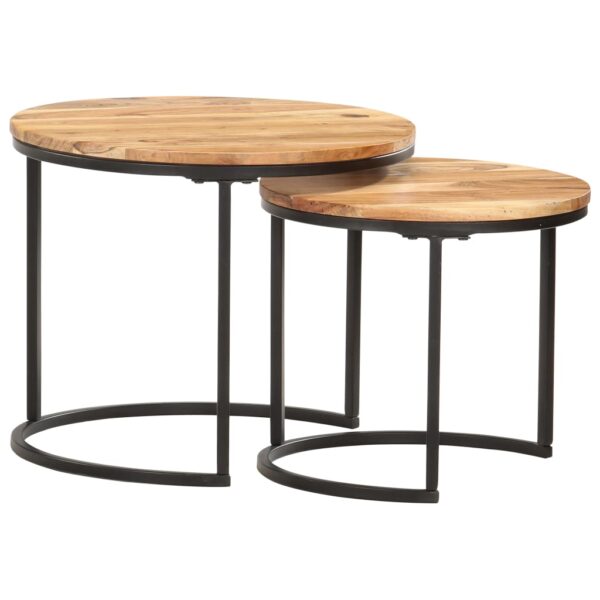 8719883803173_a_en_hd_1.jpg Nesting Tables 2 pcs Solid Acacia Wood