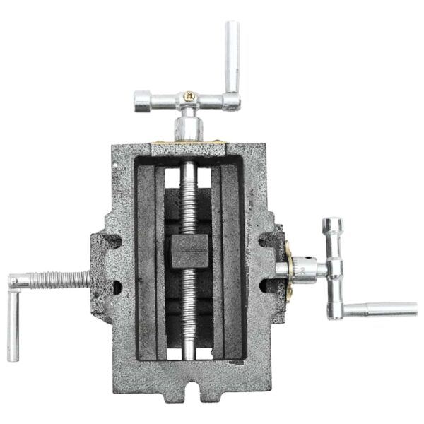Manually Operated Cross Slide Drill Press Vice 70 mm