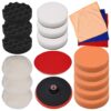18 Piece Polishing Pad Set 150 mm