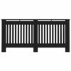 Radiator Cover Black 172x19x81.5 cm MDF