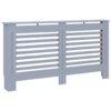 Radiator Cover Anthracite 152x19x81.5 cm MDF