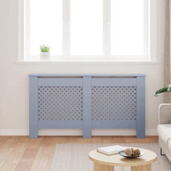 Radiator Cover Anthracite 152x19x81.5 cm MDF