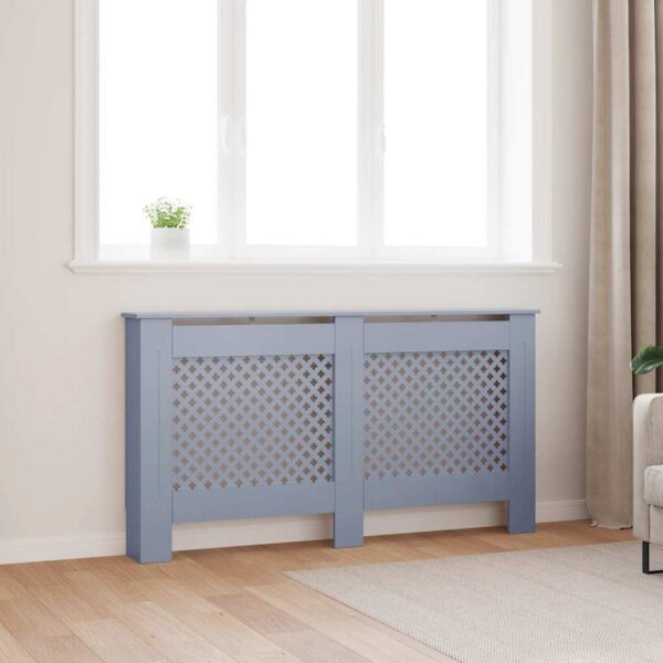 Radiator Cover Anthracite 152x19x81.5 cm MDF