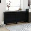 8719883835426_m_en_hd_1.jpg Radiator Cover Black 172x19x81.5 cm MDF