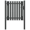 Garden Fence Gate Steel 100x75 cm Anthracite