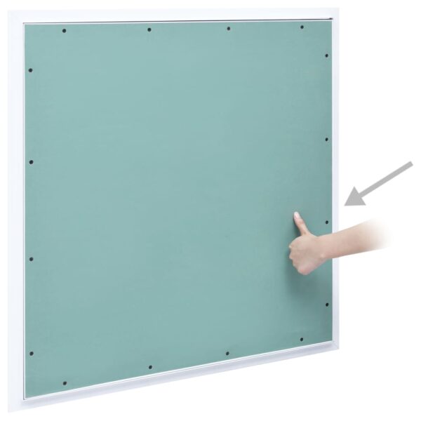 Access Panel with Aluminium Frame and Plasterboard 500x500 mm