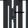 Double Door Fence Gate Steel 300x175 cm Anthracite