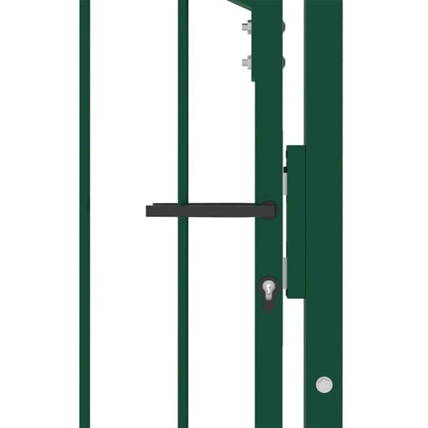 8719883886190_g_en_hd_3.jpg Fence Gate with Spikes Steel 100x150 cm Green