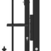 8719883886220_g_en_hd_3.jpg Fence Gate with Spikes Steel 100x100 cm Black
