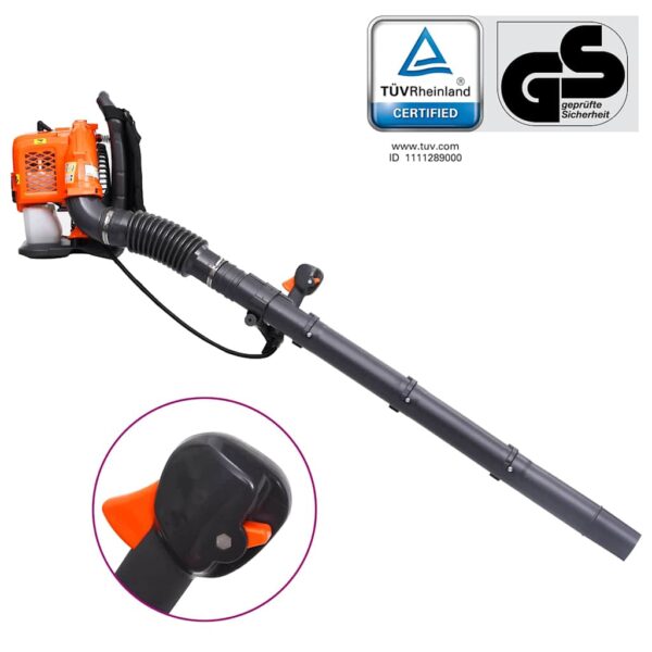 Petrol Backpack Leaf Blower 900 mÂ³/h  42.7 cc
