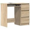 8719883914381_g_en_hd_2.jpg Desk Sonoma Oak 90x45x76 cm Engineered Wood