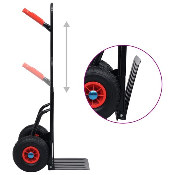 8720286024867_g_en_hd_2.jpg Telescopic Hand Trolley 200 kg Black and Red