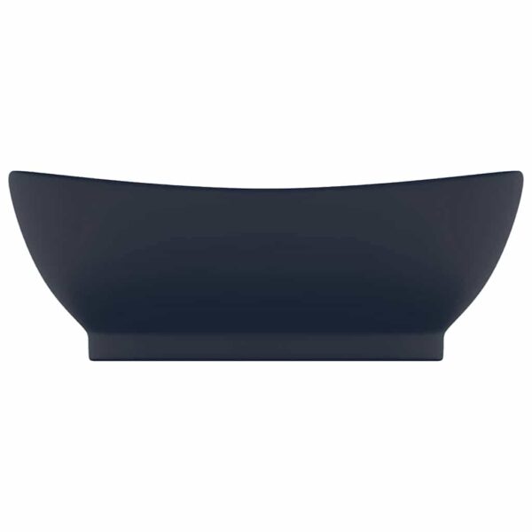 8720286036402_g_en_hd_1.jpg Luxury Basin Overflow Oval Matt Dark Blue 58.5x39 cm Ceramic