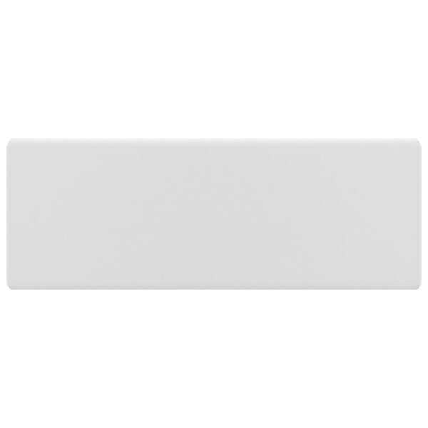 Luxury Basin Overflow Square Matt White 41x41 cm Ceramic