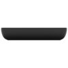 Luxury Basin Rectangular Matt Black 71x38 cm Ceramic