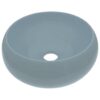 8720286037058_a_en_hd_1.jpg Luxury Wash Basin Round Matt Light Blue 40x15 cm Ceramic