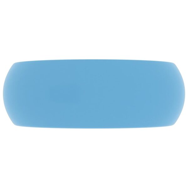 8720286037058_g_en_hd_2.jpg Luxury Wash Basin Round Matt Light Blue 40x15 cm Ceramic