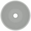 8720286037096_g_en_hd_2.jpg Luxury Wash Basin Round Matt Light Grey 40x15 cm Ceramic