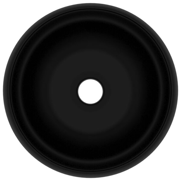 8720286037133_g_en_hd_1.jpg Luxury Wash Basin Round Matt Black 40x15 cm Ceramic