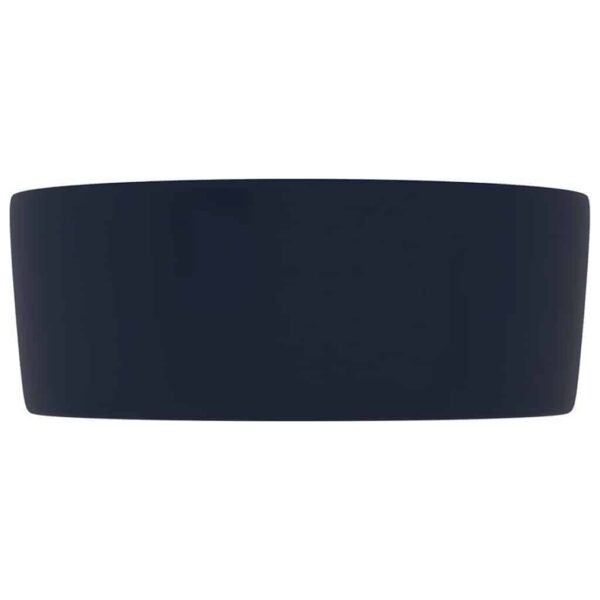 8720286037171_g_en_hd_1.jpg Luxury Wash Basin Round Matt Dark Blue 40x15 cm Ceramic