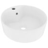 8720286037362_a_en_hd_1.jpg Luxury Wash Basin with Overflow Matt White 36x13 cm Ceramic