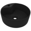 8720286037461_a_en_hd_1.jpg Luxury Wash Basin with Overflow Matt Black 36x13 cm Ceramic