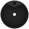 8720286037461_g_en_hd_1.jpg Luxury Wash Basin with Overflow Matt Black 36x13 cm Ceramic