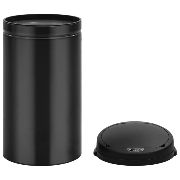 Automatic Sensor Dustbin 50 L Carbon Steel Black