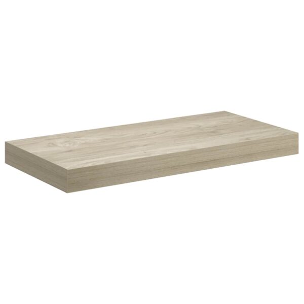 Floating Wall Shelf Oak 50x23x3.8 cm MDF