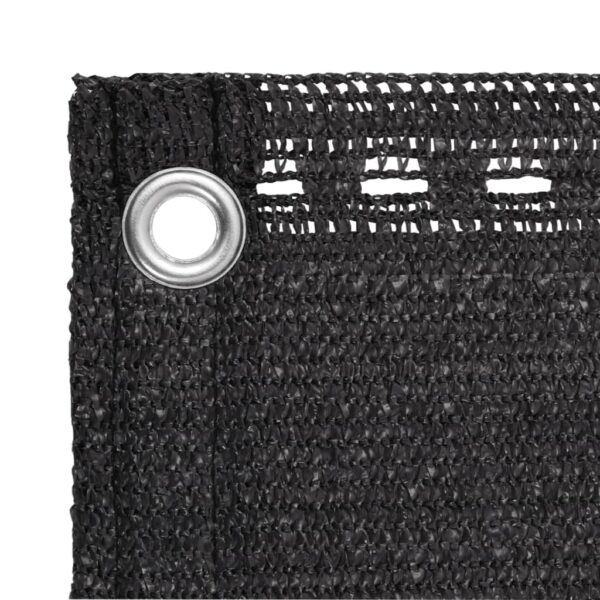 Balcony Screen HDPE 75x500 cm Anthracite