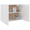 Hanging Cabinet Lyon White 80x31x60 cm Engineered Wood