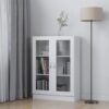 8720286134320_m_en_hd_1.jpg Vitrine Cabinet White 82.5x30.5x115 cm Engineered Wood