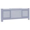MDF Radiator Cover Grey 205 cm