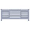 MDF Radiator Cover Grey 205 cm