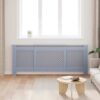 MDF Radiator Cover Grey 205 cm