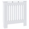 MDF Radiator Cover White 78 cm