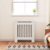 MDF Radiator Cover White 78 cm