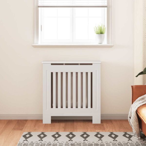 MDF Radiator Cover White 78 cm