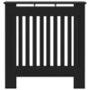 MDF Radiator Cover Black 78 cm