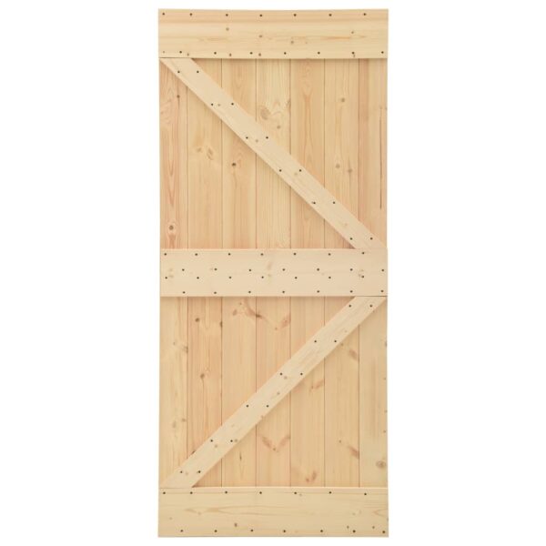 8720286173350_g_en_hd_1.jpg Sliding Door with Hardware Set 80x210 cm Solid Pine Wood