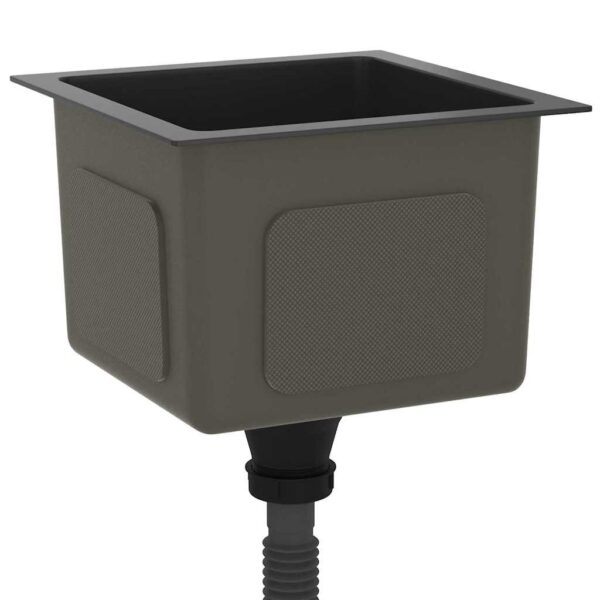 Handmade Kitchen Sink Black Stainless Steel