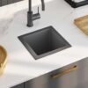 Handmade Kitchen Sink Black Stainless Steel