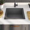 Handmade Kitchen Sink Black Stainless Steel