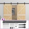 8720286182468_a_en_hd_1.jpg Sliding Door with Hardware Set 90x210 cm Solid Pine Wood