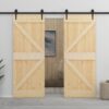 8720286182536_m_en_hd_1.jpg Sliding Door with Hardware Set 100x210 cm Solid Pine Wood