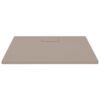 Shower Base Tray SMC Brown 90x80 cm
