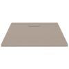 Shower Base Tray SMC Brown 100x80 cm