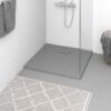 Shower Base Tray SMC Grey 80x80 cm